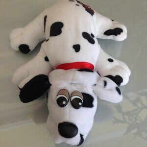 Vintage Tonka White and Black Spotted Pound Puppy Newborn